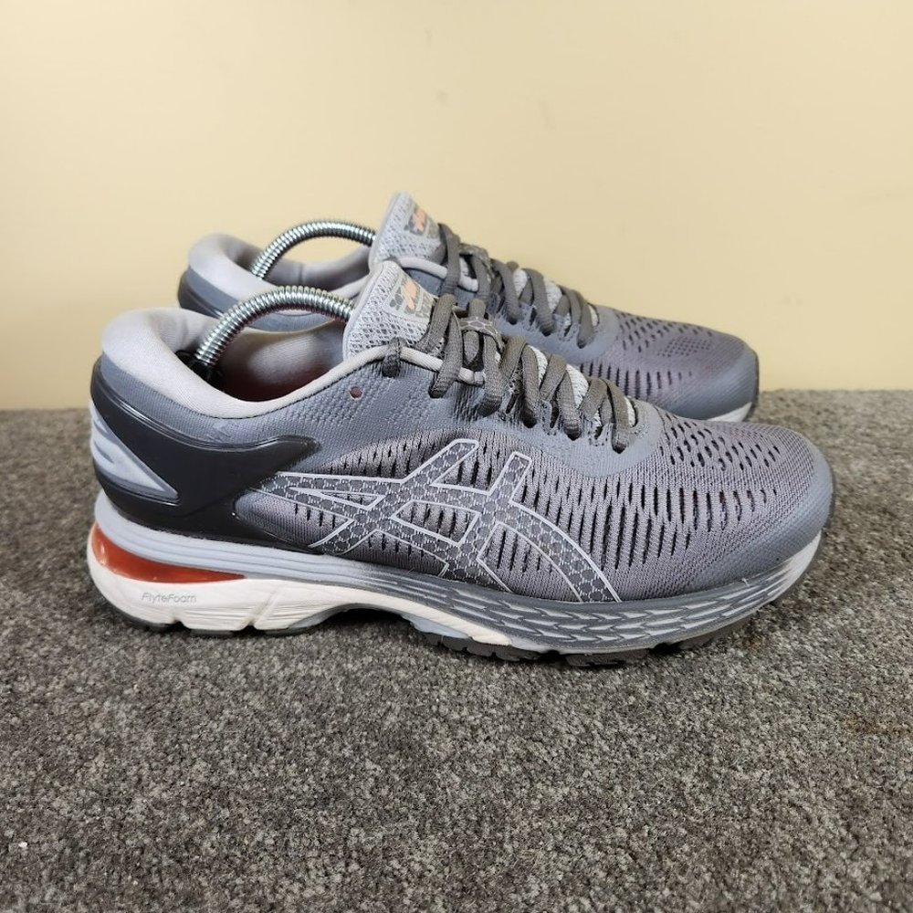 Asics Gel Kayano 25 Running Shoe Gray Woman's Size 8 1012a026